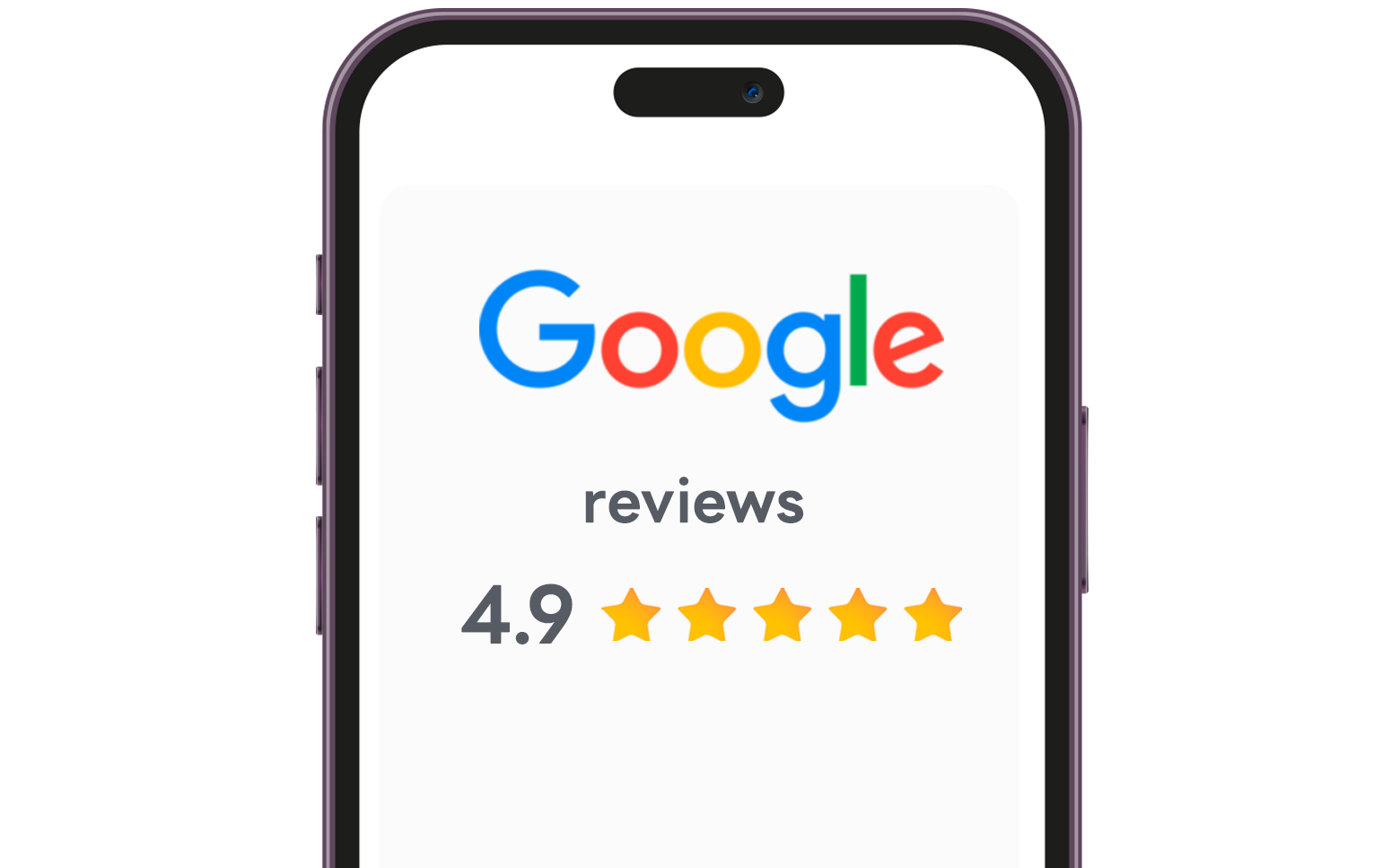 คะแนนรีวิว Google 4.9 ดาว จากลูกค้าเช่า Pocket WiFi SAMURAI WiFi ตลอด 15 ปี